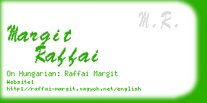 margit raffai business card